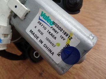 NISSAN JUKE 2011 МОТОР ЗАДНЕГО СТЕКЛООЧИСТИТЕЛЯ