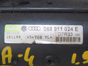 AUDI A4 B5 1.9 TDI 94-01R STARTÉR 068911024E