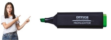 Zakreślacz ECO zielony