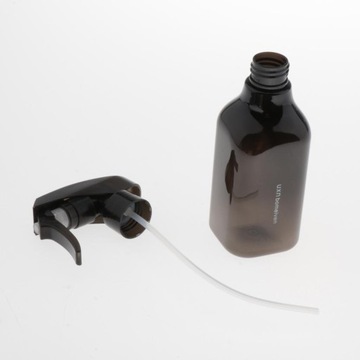 Пустой распылитель на 200 мл. Флаконы для мелкого тумана. Пластиковые распылители, черные.