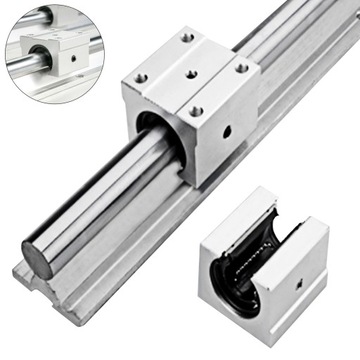 Линейная направляющая VEVOR 2 шт SBR16-600мм 4 направляющих