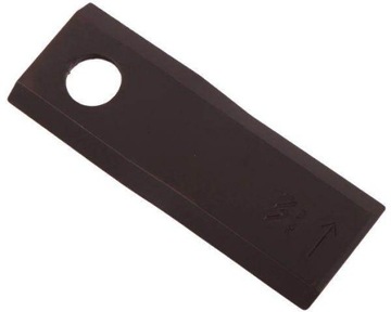 Nóż. nożyk kosiarka lewy 122x46x4mm otwór 18.25 zastosowanie 56451200 Kuhn