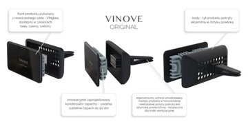 Аромат для автомобиля VINOVE SILVERSTONE, сменный картридж