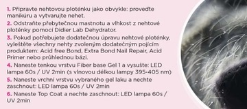 DIDIER LAB STRONG FIBER БАЗА ДЛЯ ГИБРИДНЫХ ЛАКОВ 8 мл