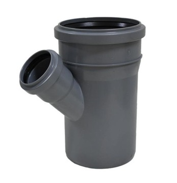 Trójnik fi 110mm 50mm kąt 67 st. kanalizacja wew.