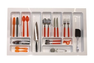WKŁAD NA SZTUĆCE DO SZUFLADY ORGANIZER 80/50