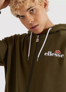 ELLESSE Bluza BRIERO Khaki Zip Hoody / XXL / 2XL