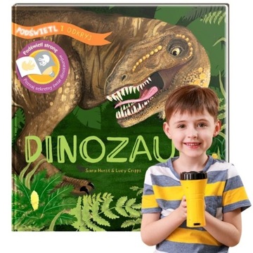 APIPAPI książka edukacyjna dla dzieci dinozaury