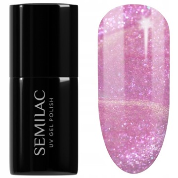 SEMILAC LAKIER HYBRYDOWY 498 PRIMAVERA PINK 7ML