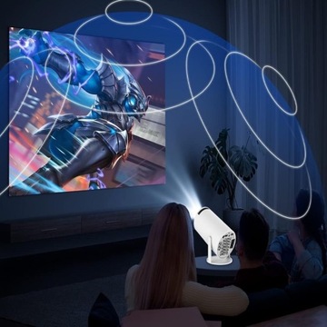 Mini Projector Portable Led Home Cinema Magcubic Android 11.0 8000LM 4K