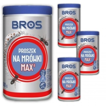 Proszek na mrówki ZWALCZANIE Bros Max 100g PAKIET