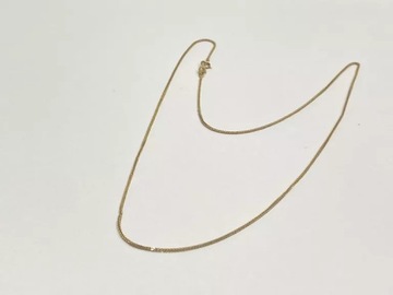 ZŁOTY ŁAŃCUSZEK 1,42G 45 CM PR 585