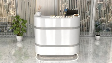 Стойка ресепшн R14 130x100см LED