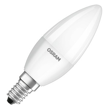 ЛАМПОЧКА СВЕТОДИОДНАЯ СВЕЧА E14 7Вт = 60Вт B35 6000K OSRAM