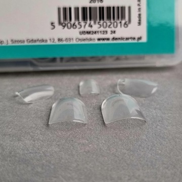 TIPSY FLEXIBLE BEZBARWNE 120 SZTUK KRÓTKIE KWADRATOWE SHORT SQUARE