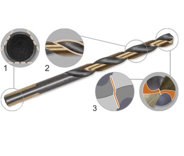 WIERTŁO WIERTŁA DO METALU STALI HSS 3,3 MM 10SZT