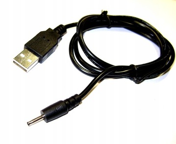 PRZEWÓD kabelek USB do ładowania Wtyk 0,7 / 2,5mm
