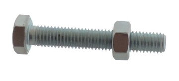 ВИНТЫ M8X80 ВИНТ ШЕСТИГРАННЫЙ ОЦИНКОВАННЫЙ + Гайка М8 100 шт.