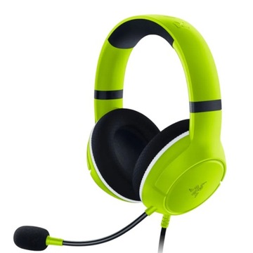 Słuchawki przewodowe Razer Kaira X Xbox (limonkowe