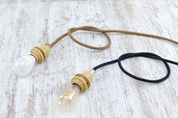 золотая оправа e14 с двумя кольцами и замком-пауком LOFT