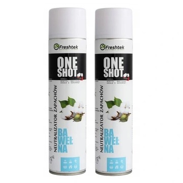 Freshtek One Shot Neutralizator zapachów Bawełna