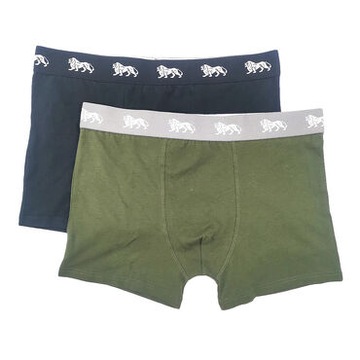 Bokserki męskie Lonsdale czarne i khaki rozmiar XL