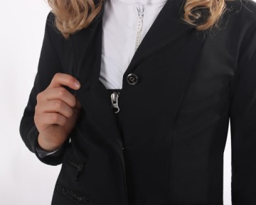 QHP Фрак для девочек JULIET Черный (R: 152)