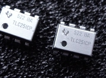 [1szt] TLC251CP LinCMOS WZM. OPERACYJNY DIP8 Texas