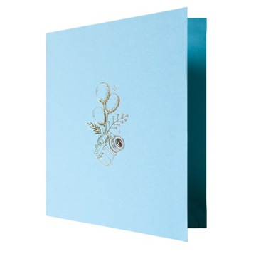 Mini album NIEBIESKI APARACIK 15x23 dla dzieci
