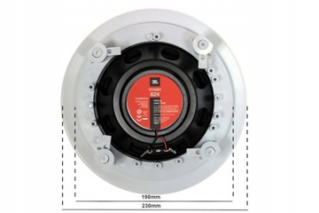 JBL Stage2 624 Потолочные колонки 16,5см / 165мм Белые 2шт Зелена Гура