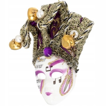 Masquerade Mini maski weneckie Magnesy dekoracyjne
