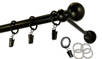 KARNISZ METAL CICHE KÓŁKA POJEDYNCZY 19 / 3,5 m