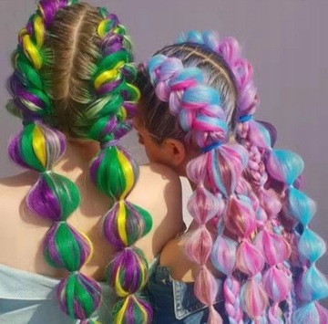 СИНТЕТИЧЕСКИЕ ВОЛОСЫ OMBRE BRIDGE DREADS 4 цвета K4