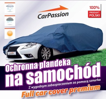 Брезентовый чехол Auto размер L UV 5,2 1,8 1,2 м серебристый