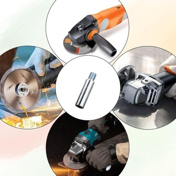 АДАПТЕР-УДЛИНИТЕЛЬ ДЛЯ УГЛОВОЙ ШЛИФРОВОЧНОЙ МАШИНЫ 3 ШТ. M14