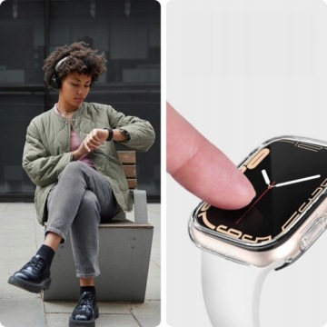 Защитный чехол Spigen Ultra Hybrid для Apple Watch 7/8/9 (45 мм)