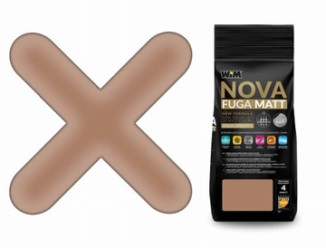 FUGA cementowa NOVA MATT elastyczna TOFFI 2 kg