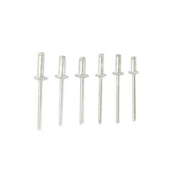 120 sztuk 3.2mm 4mm nity zrywalne 7 8 9 10 11 12mm aluminiowe łączniki póło