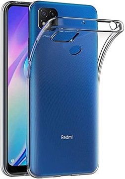 ETUI DO XIAOMI REDMI 9C Przezroczyste SILIKON OCHRONA APARATU CASE + SZKŁO
