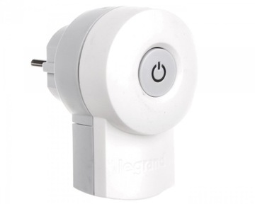 Штекер 2P+Z с выключателем Legrand и сигнализацией