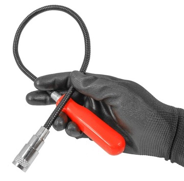 ГИБКИЙ МАГНИТНЫЙ ЗАХВАТ ДЛЯ МАСТЕРСКОЙ С МАГНИТНОЙ ЗАЩИТОЙ + СВЕТОДИОД