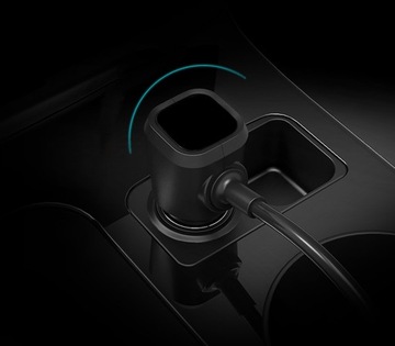 РАСПРЕДЕЛИТЕЛЬ ЗАЖИГАЛКИ ТРОЙНИКА 12-24В 2xUSB 120Вт