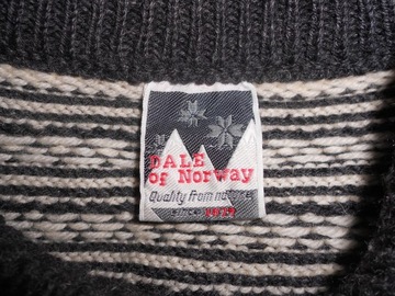 DALE OF NORWAY SWETER MĘSKI XL 100% WEŁNA