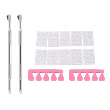 ZESTAW SEPARATORY PIANKOWE DO PEDICURE Z ODPYCHACZ DO SKÓREK
