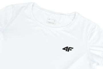 4F T-shirt funkcjonalny Koszulka Na Siłownie Fitness damski biały - XL