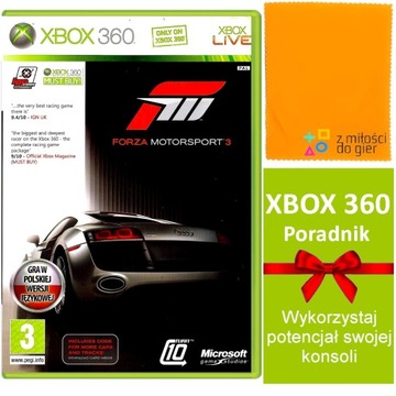 FORZA MOTORSPORT 3 Po Polsku PL XBOX 360