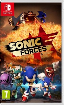 Sonic Forces Switch NSW Nowa Kartridż Nowa