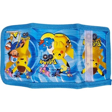 SET 2v1 POKEMON PELETKA PRE DETI + HODINKY KLASICKÁ PIKACHU PEČIATKA