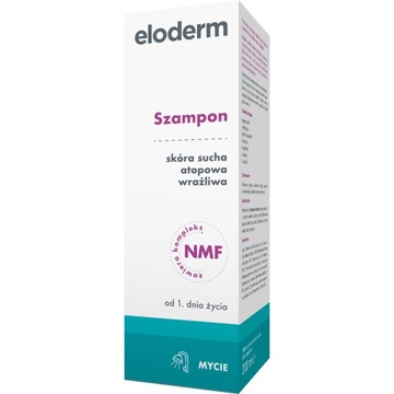 Eloderm Szampon - skóra sucha, wrażliwa - 200 ml