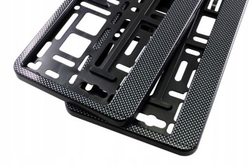 RAMKA RAMKI POD TABLICE REJESTRACYJNE HP CARBON